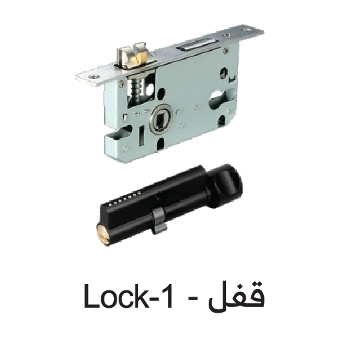 مقبض باب WPC داخلي — مقبض 5 من X-DOOR